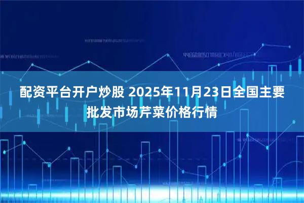 配资平台开户炒股 2025年11月23日全国主要批发市场芹菜价格行情